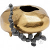 KARE Ваза  Art Stones 16 см золота (4025621545439) - зображення 1