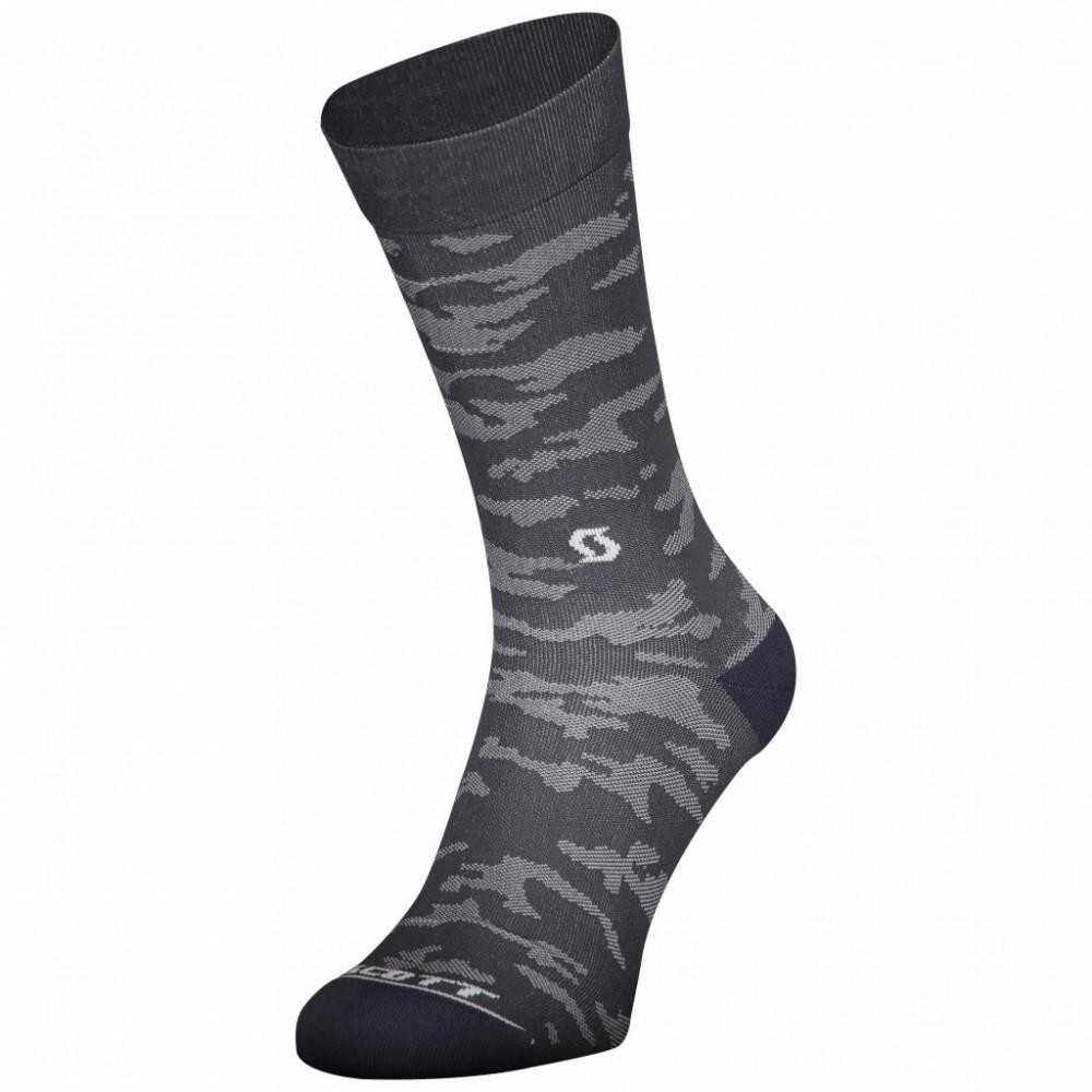 Scott Шкарпетки велосипедні  Trail Camo Socks, Grey, S (275243.1067.046) - зображення 1