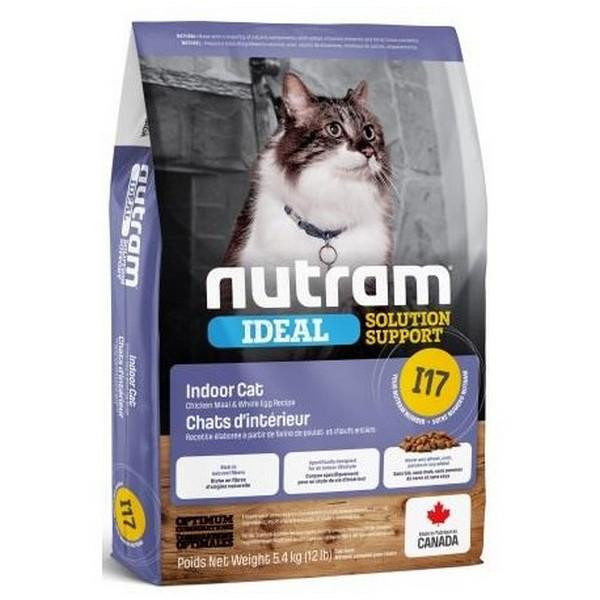Nutram Ideal I17 Solution Support Indoor Cat 0,34 кг - зображення 1