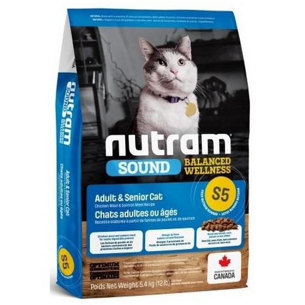 Nutram S5 Sound Balanced Wellness Adult & Senior 20 кг - зображення 1