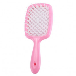 Hollow Comb Гребінець для волосся  Superbrush Plus Pink+White