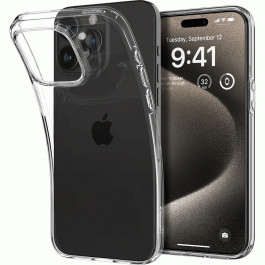 Spigen iPhone 15 Pro Max Liquid Crystal Case Crystal Clear (ACS06557)