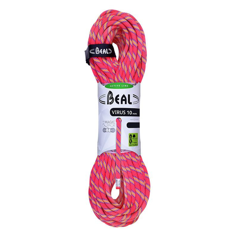 Beal Веревка VIRUS 10mm 60m pink (BC100V.60.P) - зображення 1