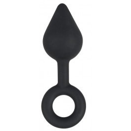 Orion Анальная пробка Black Velvets Plug Silicone, черная