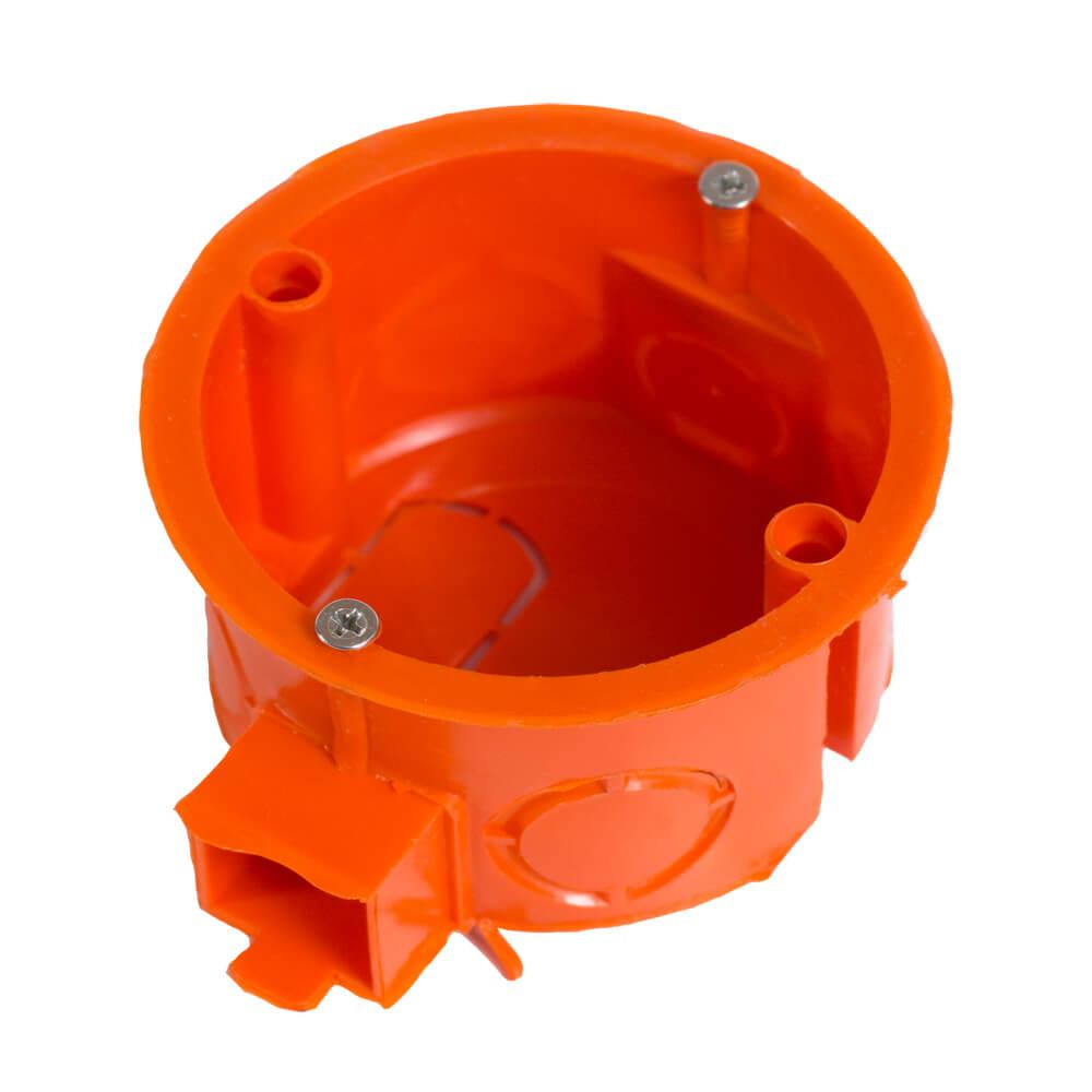 Билмакс Стыковая установочная коробка КМП-60Ес оранжевая (Б00010207) - зображення 1