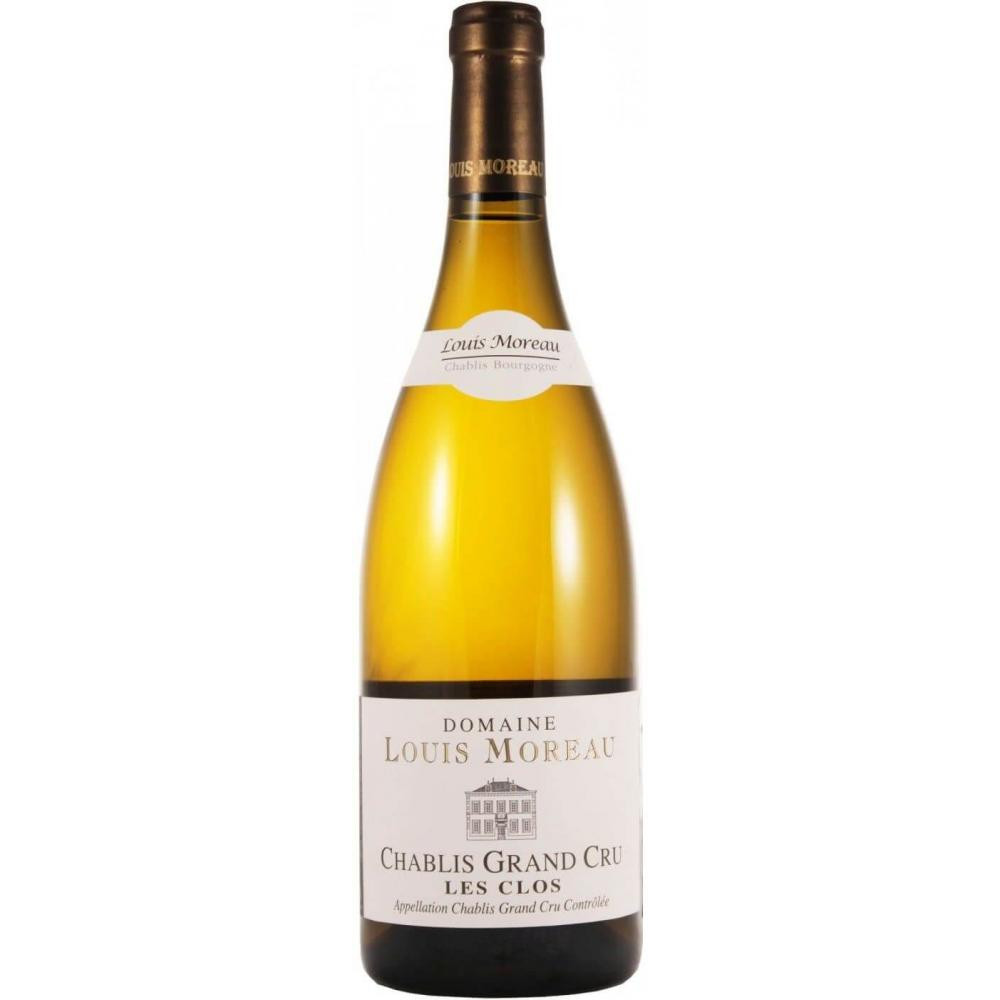 Louis Moreau Вино Шаблі Гран Крю Бланшо  біле 0,75 (3452460002600) - зображення 1