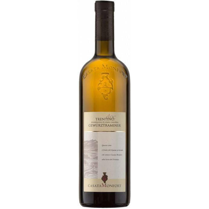 Casata Monfort Вино . Гевюрцтраминер 2018 біле 0,75 (8026900101052) - зображення 1
