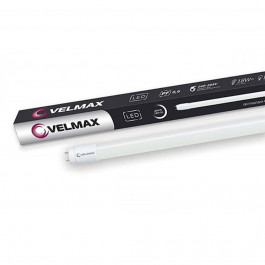 Velmax LED T8 1.2M 18W-G13-6200K матова (25-10-12)