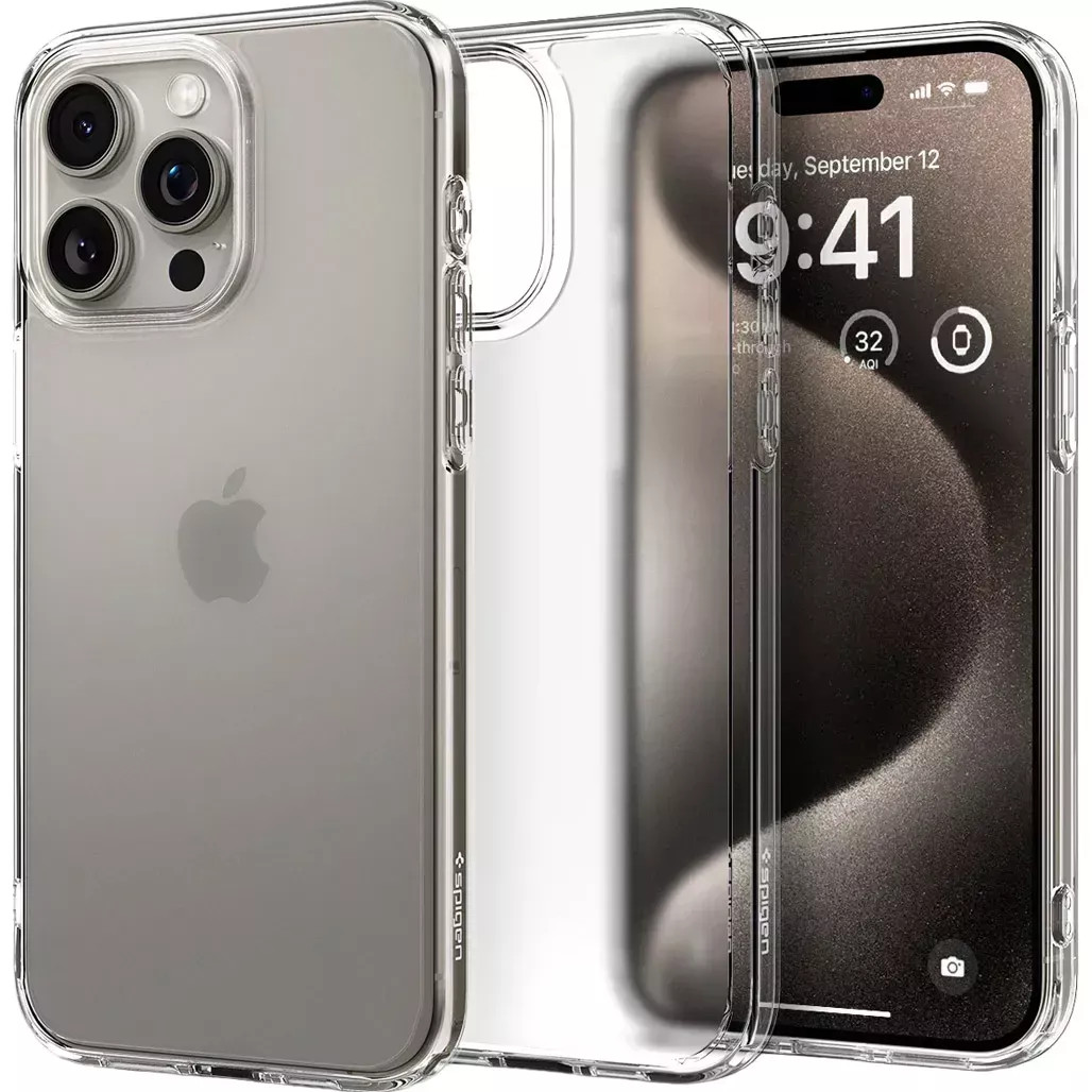 Spigen iPhone 15 Pro Max Ultra Hybrid Case Frost Clear (ACS06567) - зображення 1