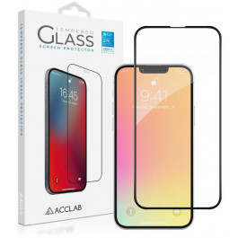 ACCLAB Защитное стекло Full Glue для Apple iPhone 13 Pro Black (1283126515408)