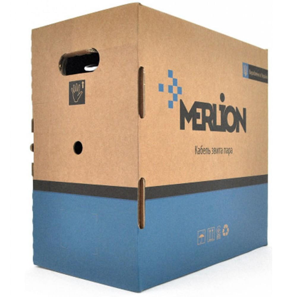 Merlion КВП 4x2x0.56 UTP Cat.6 СCA 305m (08994) - зображення 1