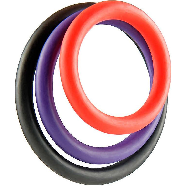 Toy Joy Набор из 3 эрекционных колец Triple G-Ring Set (8713221188144) - зображення 1