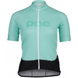 POC Велоджерсі жіноче  W's Essential Road Logo Jersey Light Fluorite Green/Fluorite Green (PC 532938311)