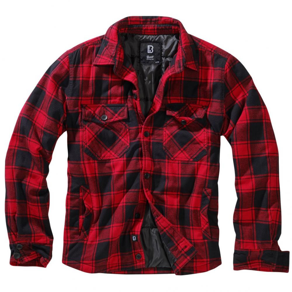 Brandit Куртка  Lumber Jacket - Red/Black - зображення 1