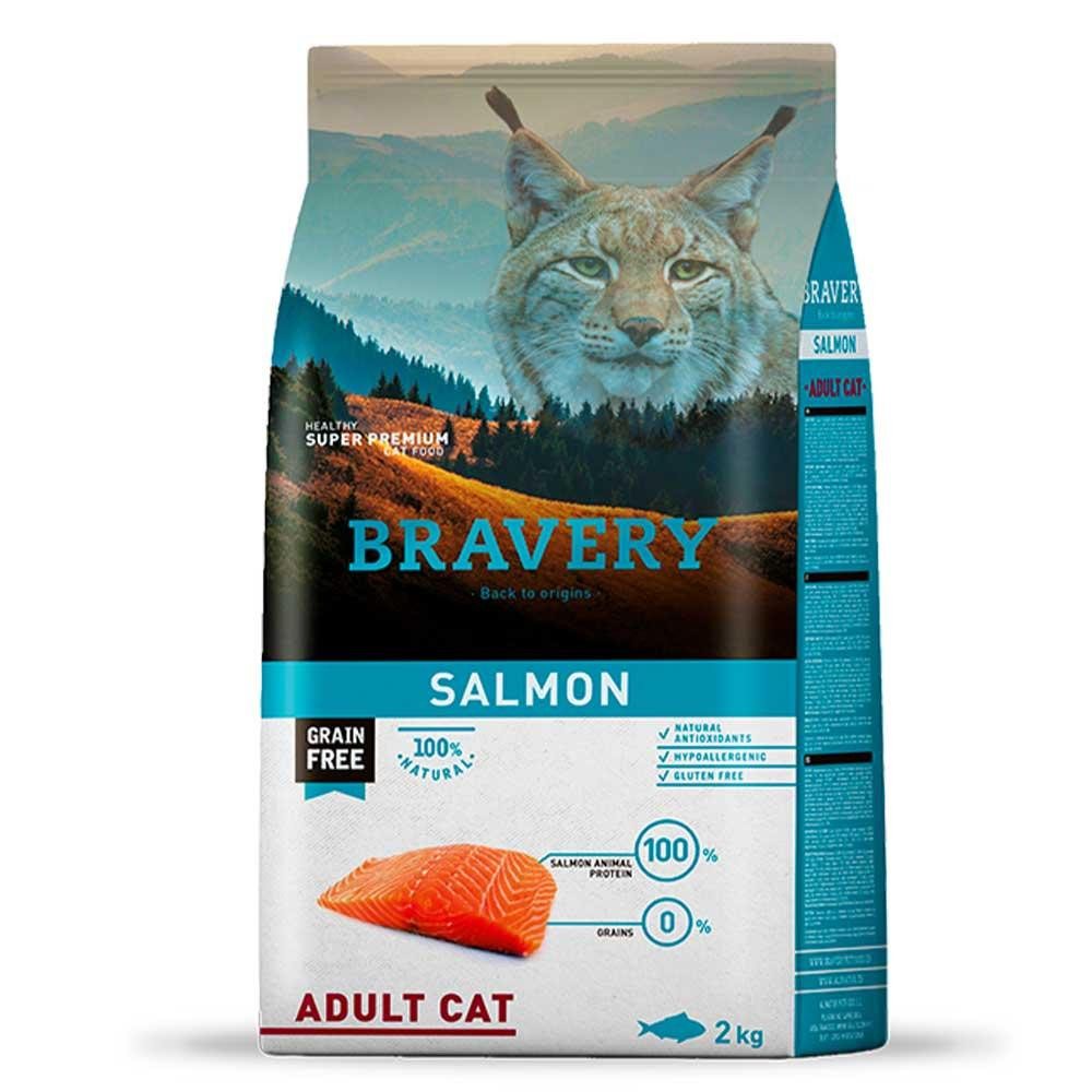 Bravery Adult Salmon 2 кг 8436538947647 - зображення 1