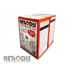 Netsodis UTP 0.51 CU Cat.5E 4PR PVC 100m (A000454)