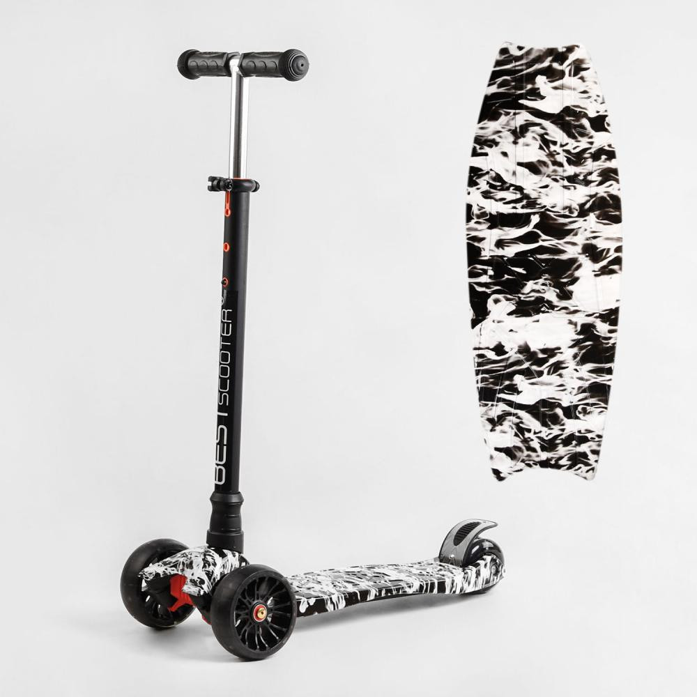 Best Scooter Maxi чорно-білий (S-10533) - зображення 1