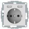 Schneider Electric MTN2366-0325 Merten System M, активный белый - зображення 1