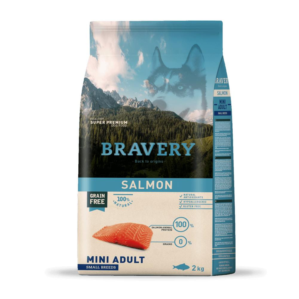 Bravery Mini Adult Salmon 2 кг - зображення 1