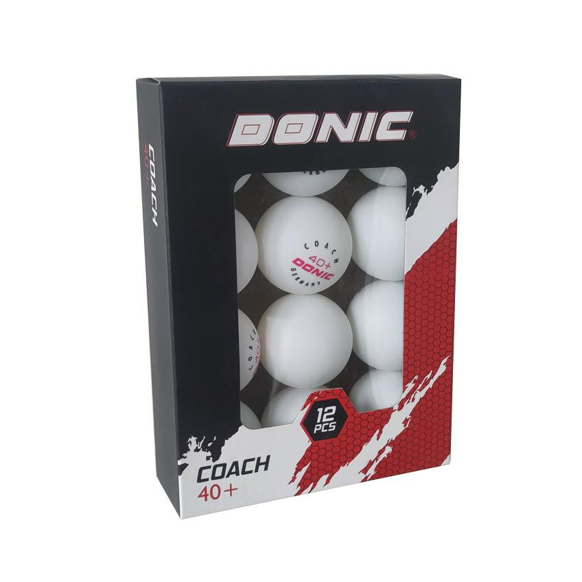 DONIC М&#39;ячики для настільного тенісу  3* 12шт, coach 40+ - зображення 1