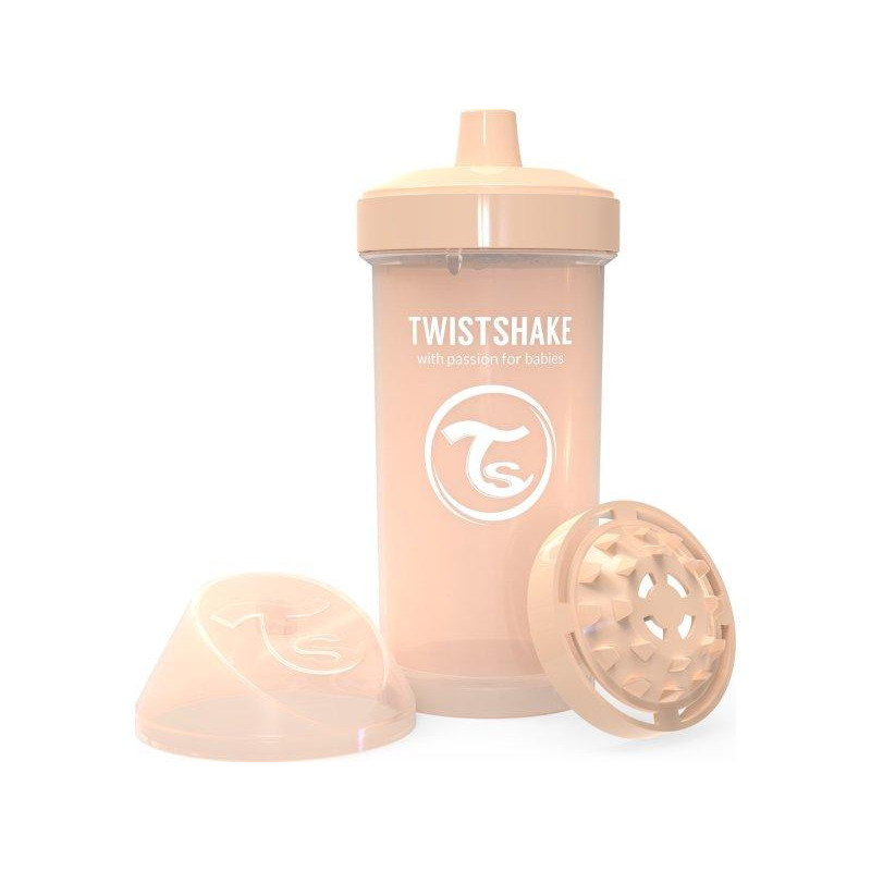 Twistshake Детская чашка 360 мл Pastel Beige (78283) - зображення 1
