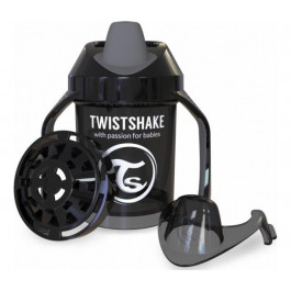 Twistshake Мини чашка с ручками 230 мл 4 мес. черный (78057)