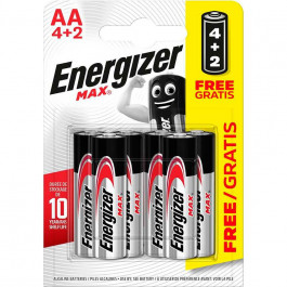Energizer Max AA 6шт/уп (E303328500)