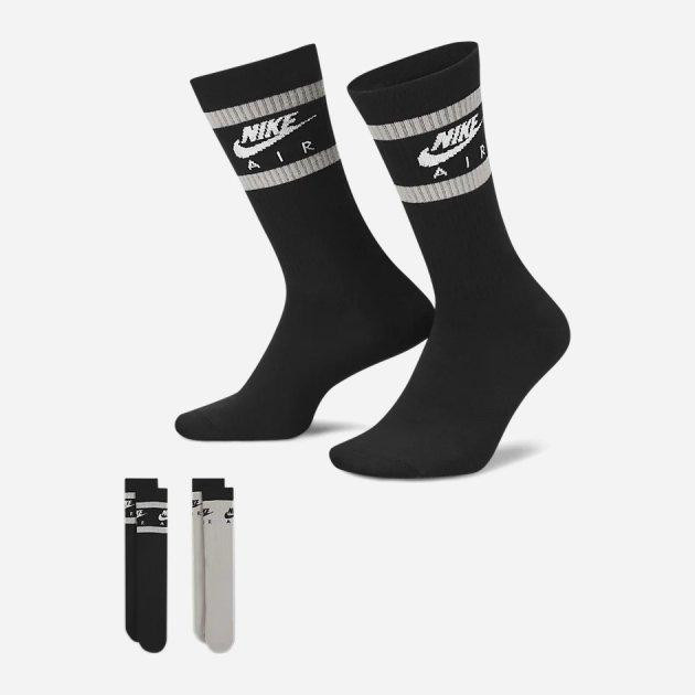Nike Набір шкарпеток  U Nk Everyday Essential Crew DH6170-902 L 2 пари Multi-Color (195244784714) - зображення 1