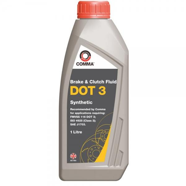 Comma DOT 3 BRAKE FLUID BF1L - зображення 1