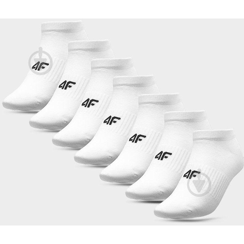 4F Набір шкарпеток  4FWAW23USOCF215 10S 35-38 7 пар Білий (5904698436118) - зображення 1