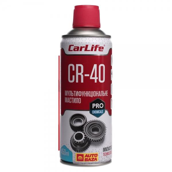 CarLife Мультифункціональна змазка CARLIFE MULTIFUNCTIONAL LUBRICANT CR-40, 450ml - зображення 1