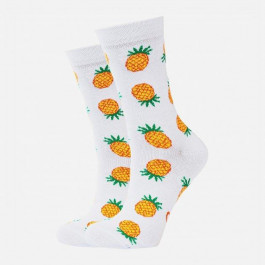 GoodSox Шкарпетки  Pineapple 124-15 35-40 Білі (4820216301681)