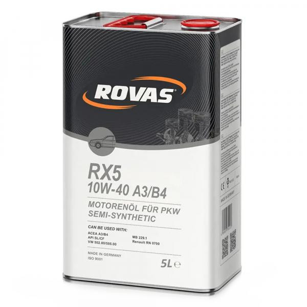 Rovas RX5 10W-40 A3/B4 5л - зображення 1