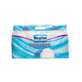 Regina Туалетний папір  Impression White тришаровий 8 шт. (8004260487931)