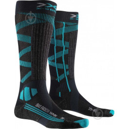 X-Socks Шкарпетки SKI RIDER SILVER 4.0 WMN XS-SMKRW19W-G162 р.37-38 чорний