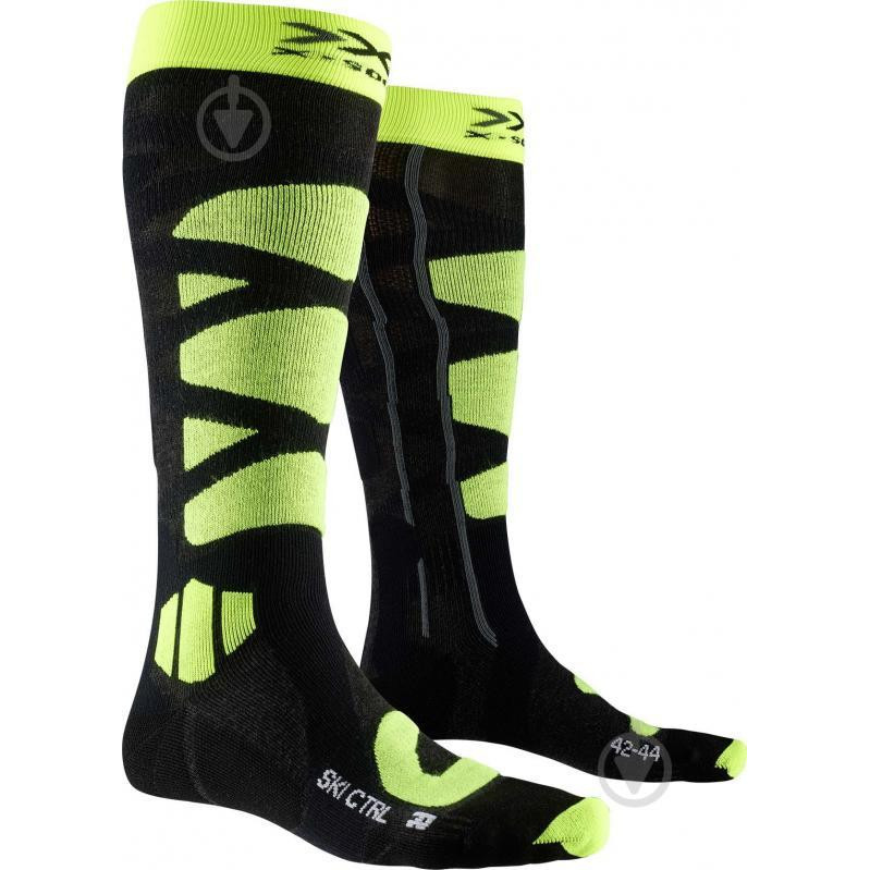X-Socks Шкарпетки SKI CONTROL 4.0 XS-SSKCW19U-G039 р.35-38 зелений - зображення 1