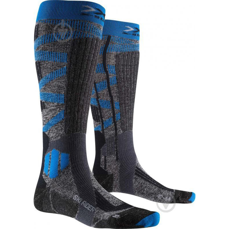 X-Socks Шкарпетки SKI RIDER SILVER 4.0 XS-SMKRW19U-G239 р.39-41 синій - зображення 1