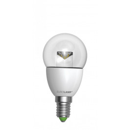   EUROLAMP LED ЕКО G45 5W E14 4000K прозрачная (LED-G45-05144(D)clear)