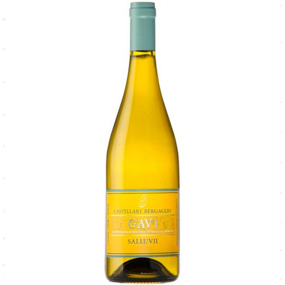 Broglia Вино Гави Саллувіі сухое белое, Castellari Bergaglio, Gavi Salluvii 0,75 л 12.5% (8031301430083) - зображення 1