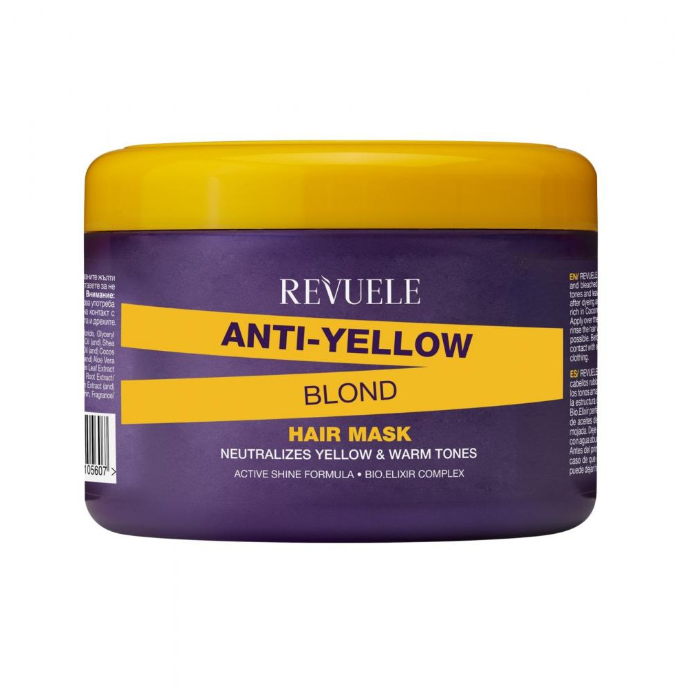 Revuele Маска для волосся з ефектом антижовтизни Anti Yellow Blond  500 мл - зображення 1