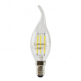 Velmax LED Filament C37t 4W-E14-4100K (21-42-34)