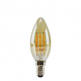 Velmax LED Filament C37 4W-E14-2200K (21-42-37)