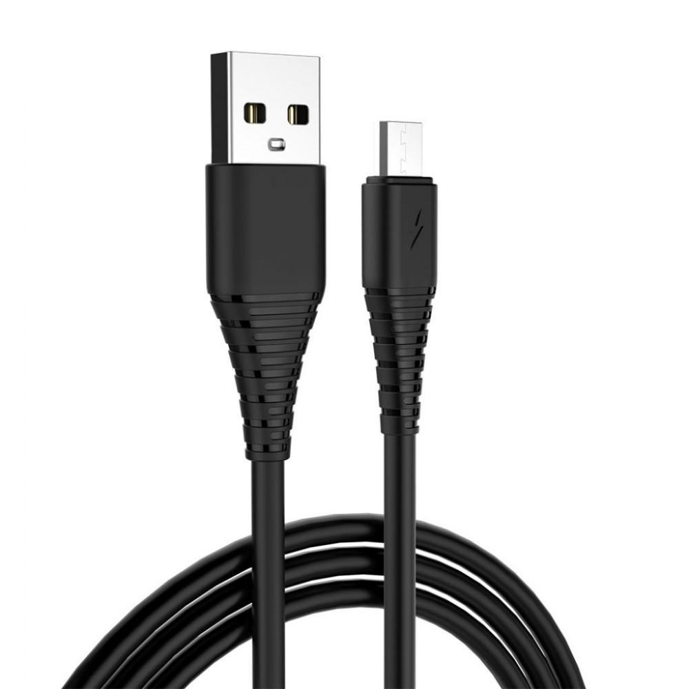 ColorWay USB/Micro-USB Black 1m (CW-CBUM025-BK) - зображення 1