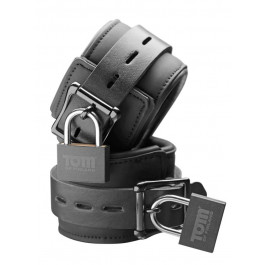 Tom of Finland Neoprene Wrist Cuffs, черные (0848518017734)