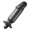 Tom of Finland Silicone Vibrating Anal Plug, черная (848518017680) - зображення 1