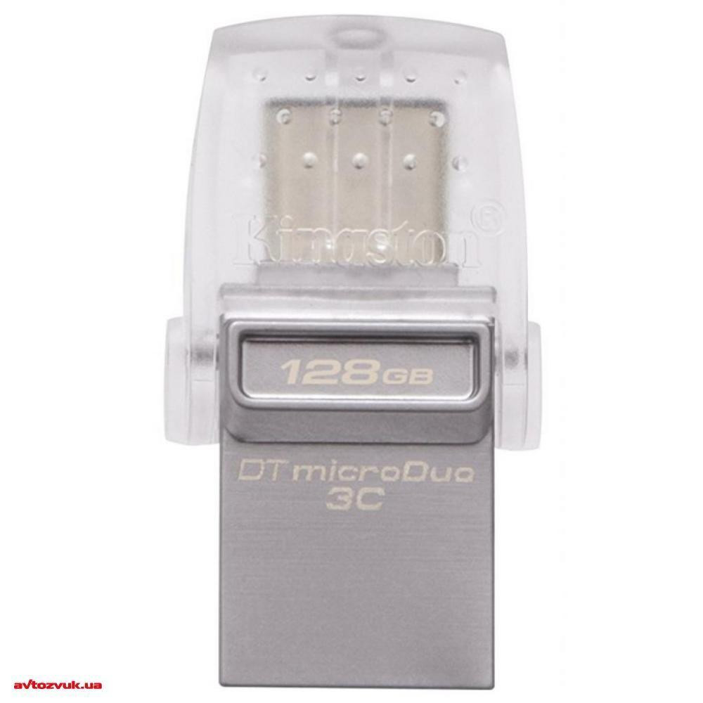 Kingston 128 GB DataTraveler microDuo 3C (DTDUO3C/128GB) - зображення 1