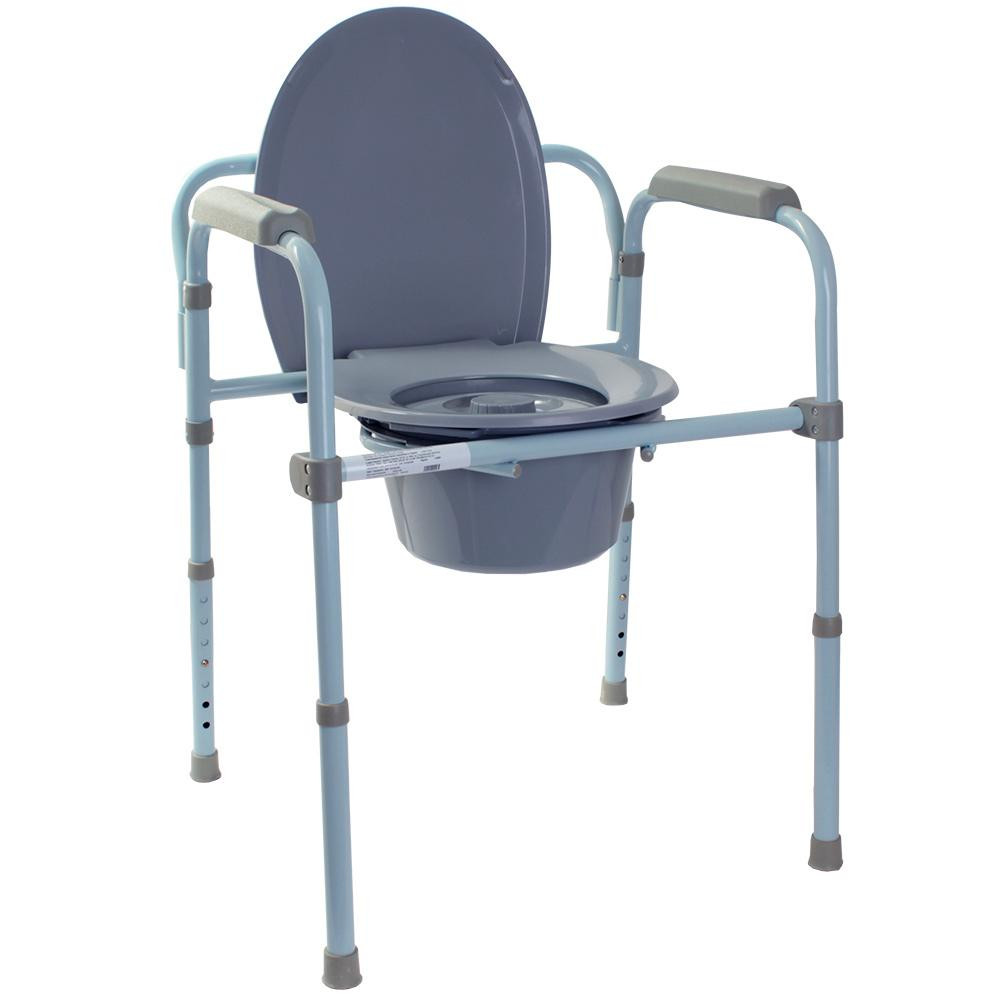 OSD Складний сталевий стілець-туалет OSD-2120C - зображення 1