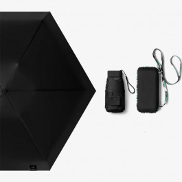 GD-ONE Кишенькова міні парасолька  (всесезонна, чорна)
