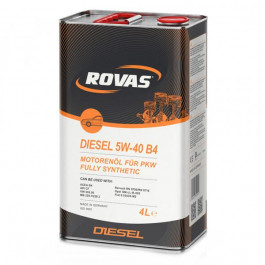   Rovas Diesel 5W-40 B4 4л