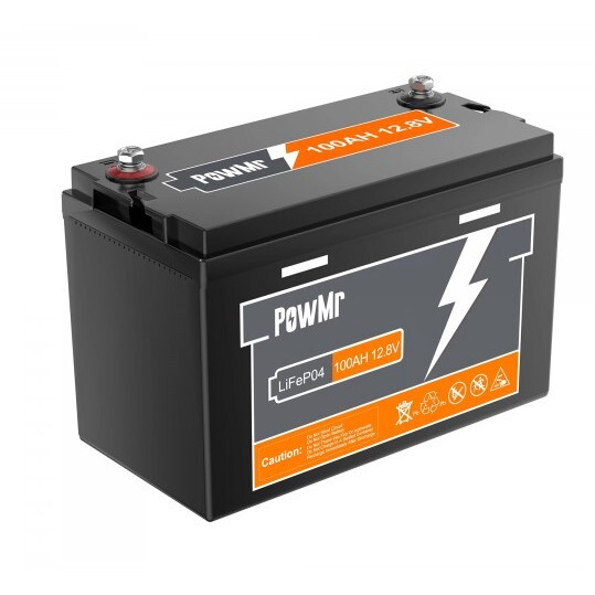 PowMr LiFePO4 12V-100AH (POW-100AH-12.8V) - зображення 1